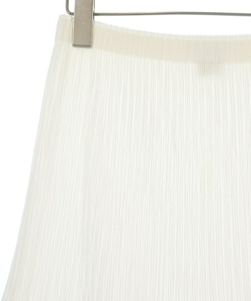 ISSEY MIYAKE（イッセイミヤケ）ロング・マキシ丈スカート 白 サイズ:2(M位) レディース/2200700921065