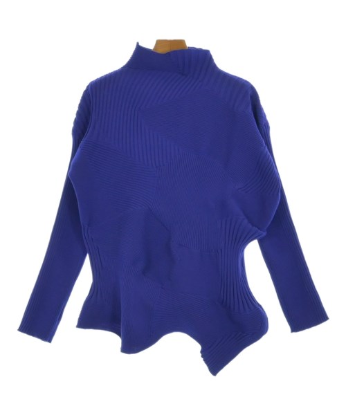 ISSEY MIYAKE(イッセイミヤケ)ニット・セーター 青 サイズ:2(M位)/2200655484042