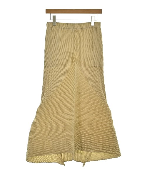 ISSEY MIYAKE(イッセイミヤケ)ロング・マキシ丈スカート ベージュ サイズ:2(M位)/2200655484059