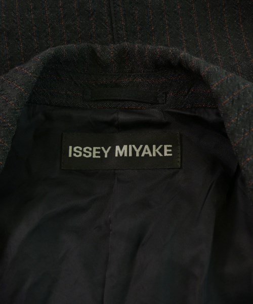 ISSEY MIYAKE（イッセイミヤケ）テーラードジャケット 黒 サイズ:4(XL位) メンズ/2200656289011