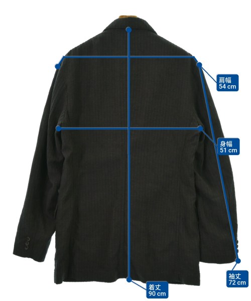 ISSEY MIYAKE（イッセイミヤケ）テーラードジャケット 黒 サイズ:4(XL位) メンズ/2200656289011