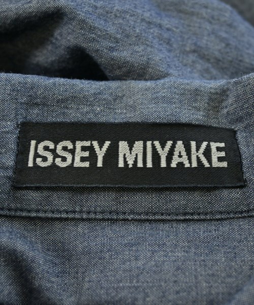 ISSEY MIYAKE（イッセイミヤケ）カジュアルシャツ 紺 サイズ:L メンズ/2200656487165