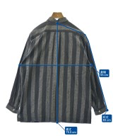 ISSEY MIYAKE（イッセイミヤケ）カジュアルシャツ グレー サイズ:M メンズ/2200656487189