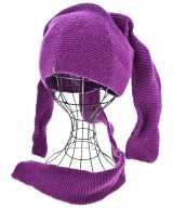 ISSEY MIYAKE（イッセイミヤケ）ニットキャップ・ビーニー 紫 サイズ:- レディース/2200657100018