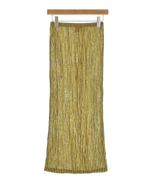 ISSEY MIYAKE(イッセイミヤケ)ロング・マキシ丈スカート 茶 サイズ:M/2200643704428