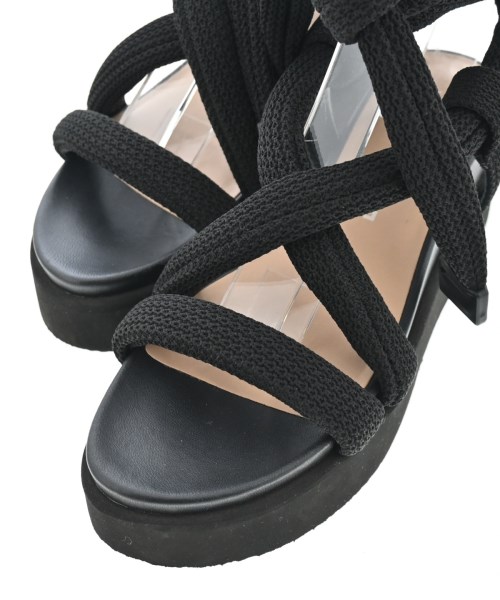 ISSEY MIYAKE（イッセイミヤケ）サンダル 黒 サイズ:EU37(23.5cm位) レディース/2200649947119