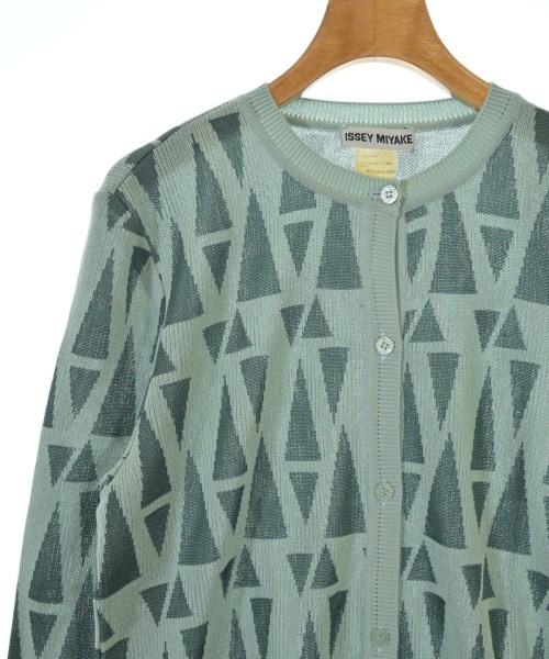 ISSEY MIYAKE（イッセイミヤケ）カーディガン 青 サイズ:M レディース/2200657597054
