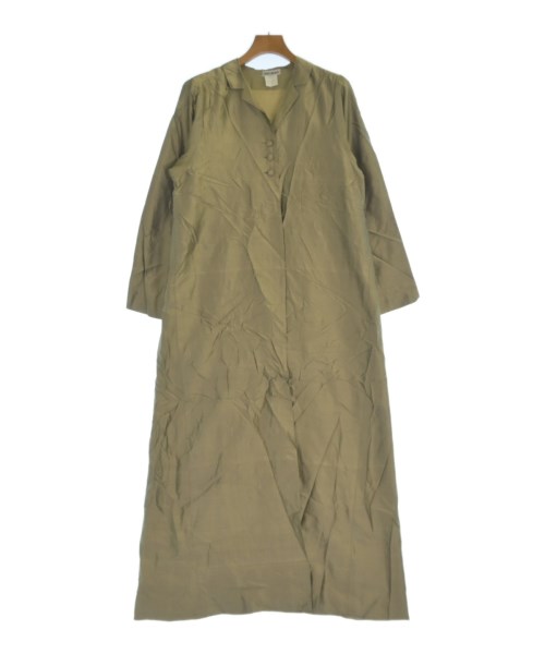 ISSEY MIYAKE(イッセイミヤケ)ワンピース ゴールド サイズ:M/2200657597078