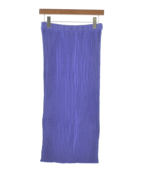 ISSEY MIYAKE（イッセイミヤケ）ロング・マキシ丈スカート 紫 サイズ:2(M位) レディース/2200652557206