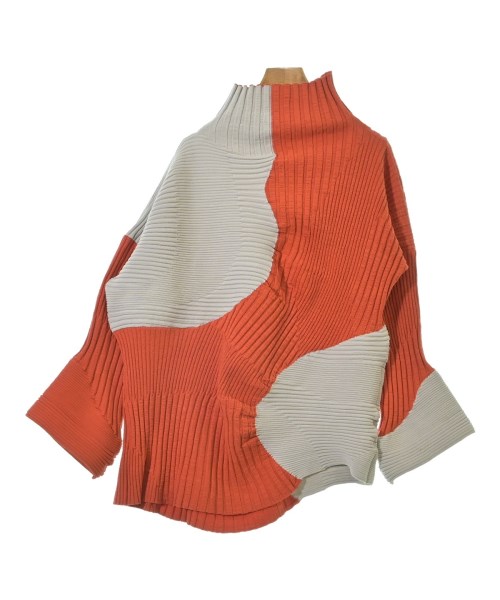 ISSEY MIYAKE（イッセイミヤケ）ニット・セーター オレンジ サイズ:2(M位) レディース/2200658119033