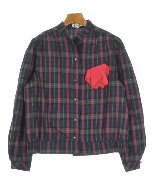 ISSEY MIYAKE(イッセイミヤケ)カジュアルシャツ 紺 サイズ:M/2200659514035