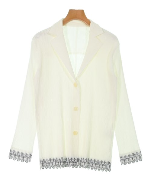 ISSEY MIYAKE(イッセイミヤケ)ジャケット 白 サイズ:2(M位)/2200659703095