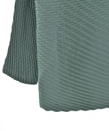 ISSEY MIYAKE（イッセイミヤケ）ノーカラージャケット 緑 サイズ:2(M位) レディース/2200653812526