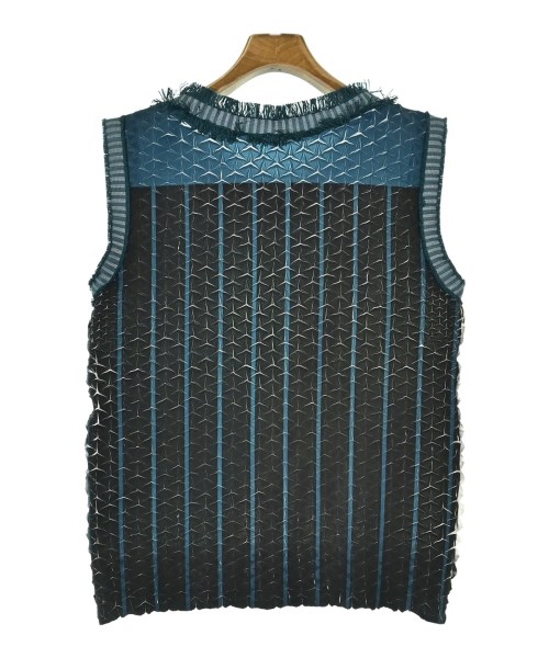 ISSEY MIYAKE（イッセイミヤケ）ベスト 青 サイズ:2(M位) レディース/2200653812540