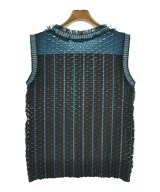 ISSEY MIYAKE（イッセイミヤケ）ベスト 青 サイズ:2(M位) レディース/2200653812540