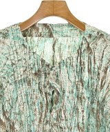 ISSEY MIYAKE（イッセイミヤケ）ノーカラージャケット 青 サイズ:2(M位) レディース/2200653887616