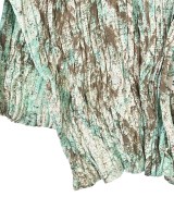 ISSEY MIYAKE（イッセイミヤケ）ノーカラージャケット 青 サイズ:2(M位) レディース/2200653887616