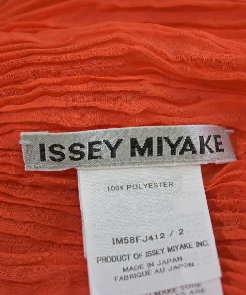 ISSEY MIYAKE（イッセイミヤケ）ブラウス 赤 サイズ:2(M位) レディース/2200653887692
