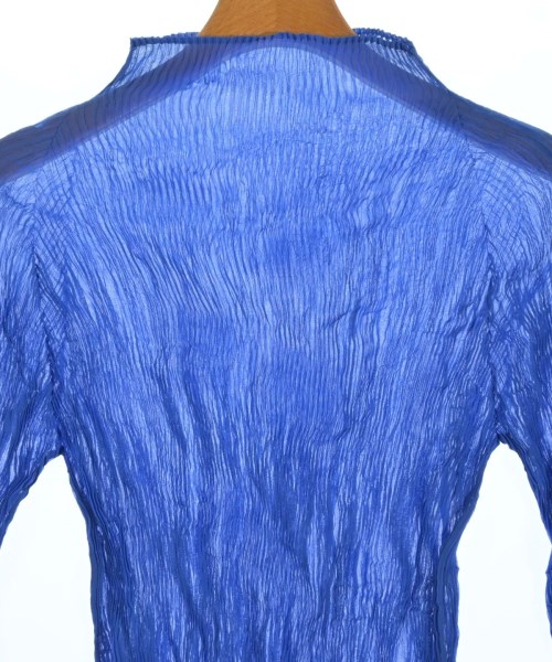 ISSEY MIYAKE（イッセイミヤケ）ブラウス 青 サイズ:2(M位) レディース/2200653887708