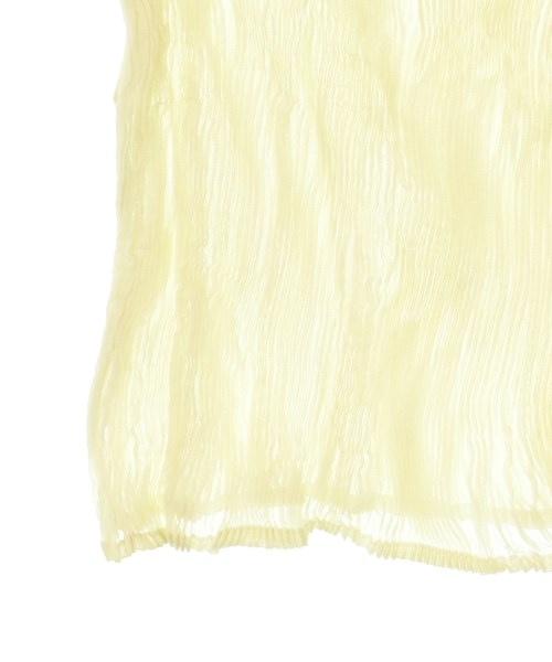 ISSEY MIYAKE（イッセイミヤケ）ブラウス 黄 サイズ:2(M位) レディース/2200653887807