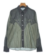 ISSEY MIYAKE（イッセイミヤケ）カジュアルシャツ カーキ サイズ:2(M位) レディース/2200660441016