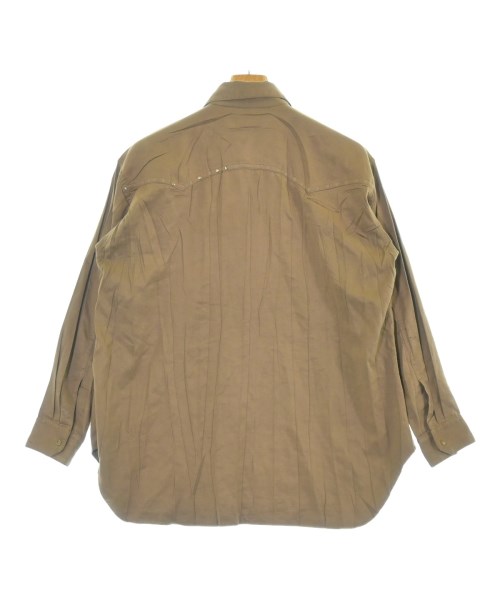 ISSEY MIYAKE（イッセイミヤケ）カジュアルシャツ 茶 サイズ:M メンズ/2200660441030