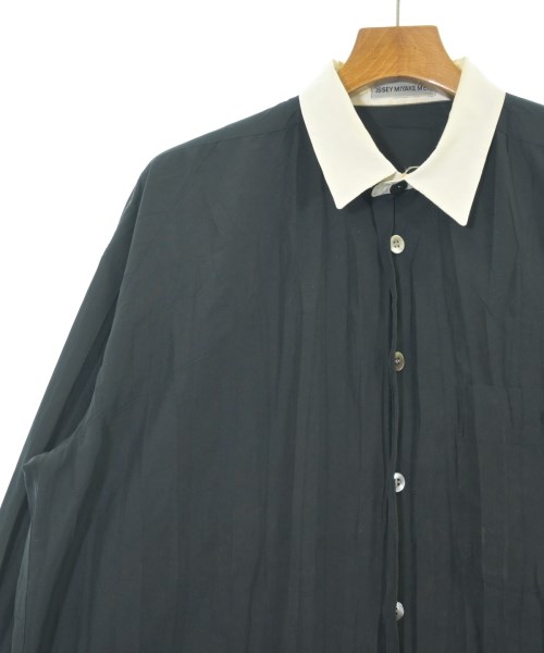 ISSEY MIYAKE（イッセイミヤケ）カジュアルシャツ 黒 サイズ:L メンズ/2200660441047