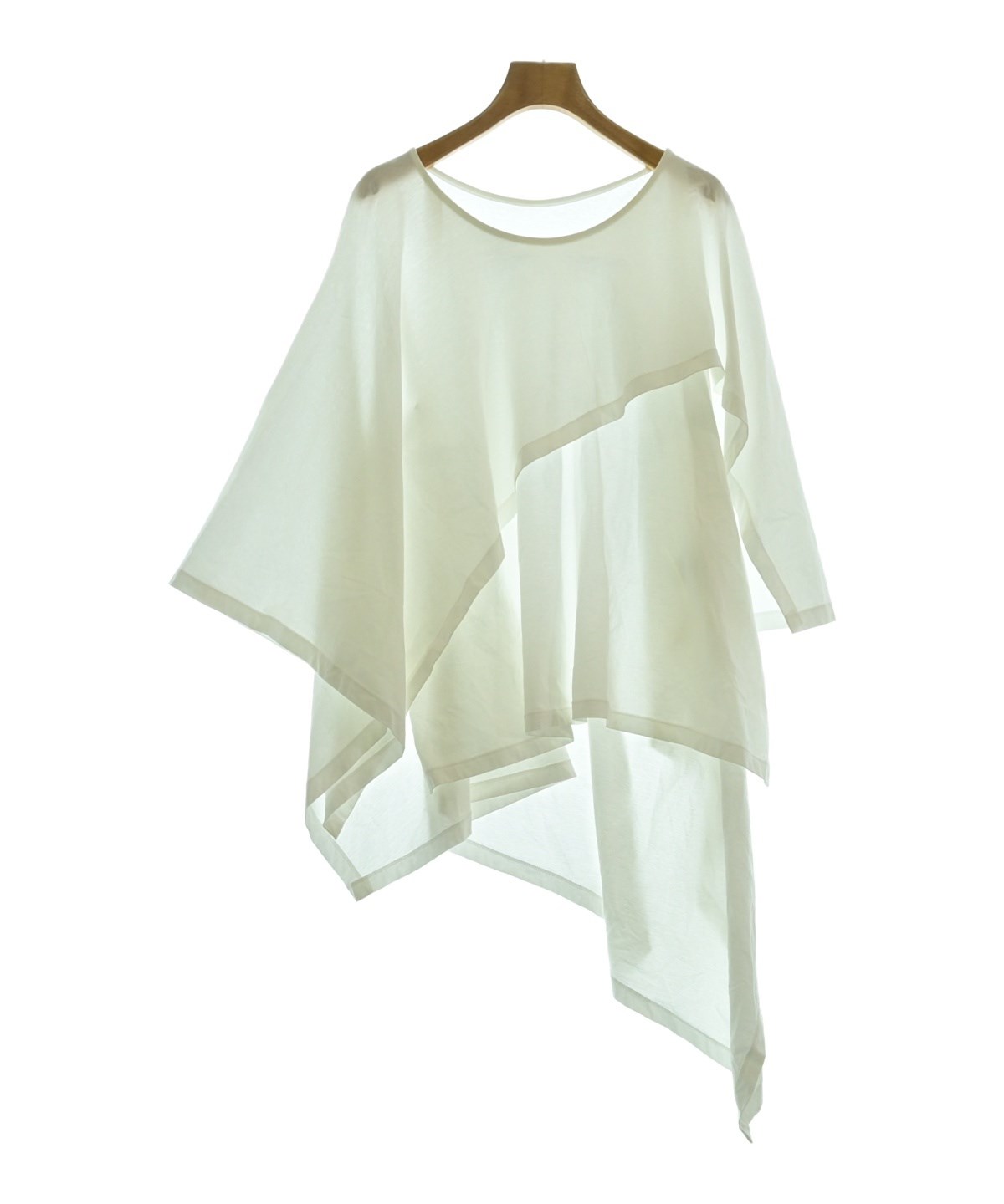 ISSEY MIYAKE（イッセイミヤケ）Tシャツ・カットソー 白 サイズ:2(M位