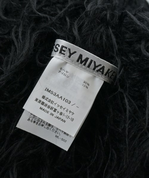 ISSEY MIYAKE（イッセイミヤケ）マフラー 黒 サイズ:- レディース/2200661148082