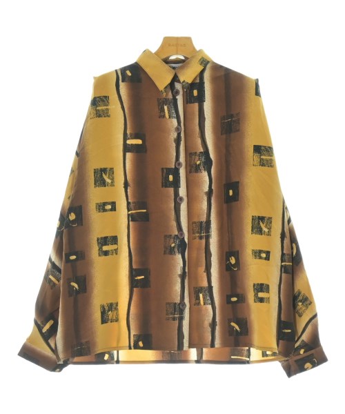 ISSEY MIYAKE(イッセイミヤケ)カジュアルシャツ 茶 サイズ:S/2200661162125