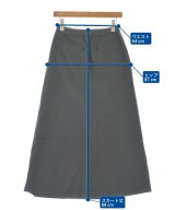 ISSEY MIYAKE（イッセイミヤケ）ロング・マキシ丈スカート グレー サイズ:1(S位) レディース/2200661327135
