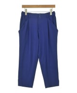 ISSEY MIYAKE（イッセイミヤケ）クロップドパンツ 青 サイズ:2(M位) レディース/2200661510513