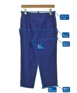 ISSEY MIYAKE（イッセイミヤケ）クロップドパンツ 青 サイズ:2(M位) レディース/2200661510513