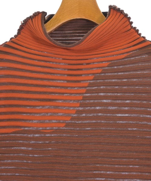 ISSEY MIYAKE（イッセイミヤケ）ニット・セーター オレンジ サイズ:2(M位) レディース/2200710813022