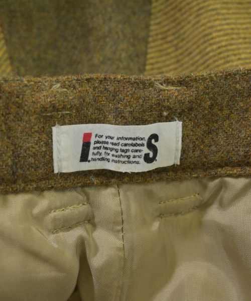 ISSEY MIYAKE（イッセイミヤケ）ショートパンツ 黄 サイズ:M レディース/2200711778054