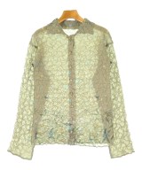 ISSEY MIYAKE（イッセイミヤケ）カジュアルシャツ カーキ サイズ:2(M位) レディース/2200711778214