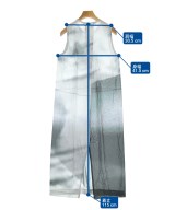 ISSEY MIYAKE（イッセイミヤケ）ワンピース グレー サイズ:2(M位) レディース/2200713329063