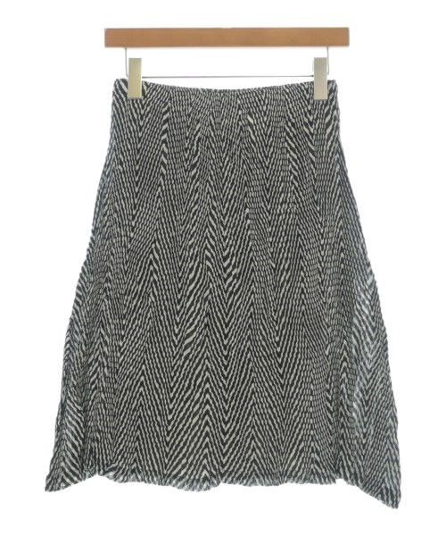 ISSEY MIYAKE（イッセイミヤケ）ひざ丈スカート 黒 サイズ:2(M位) レディース/2200713811070