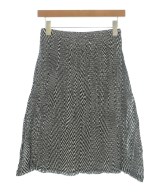 ISSEY MIYAKE（イッセイミヤケ）ひざ丈スカート 黒 サイズ:2(M位) レディース/2200713811070