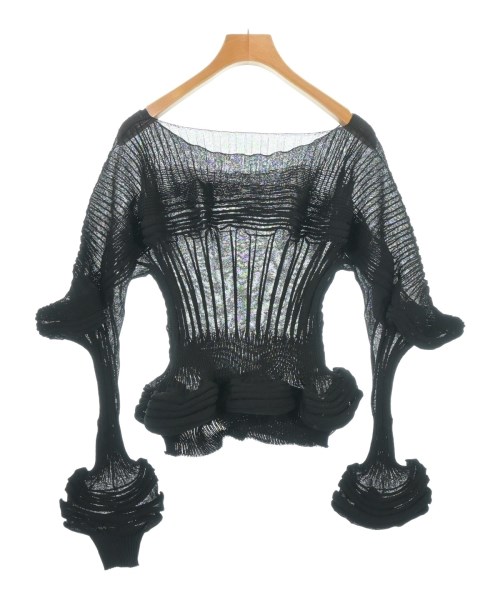 ISSEY MIYAKE（イッセイミヤケ）ニット・セーター 黒 サイズ:2(M位) レディース/2200712245067