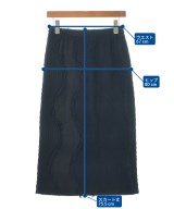 ISSEY MIYAKE（イッセイミヤケ）ロング・マキシ丈スカート 紺 サイズ:2(M位) レディース/2200712245098