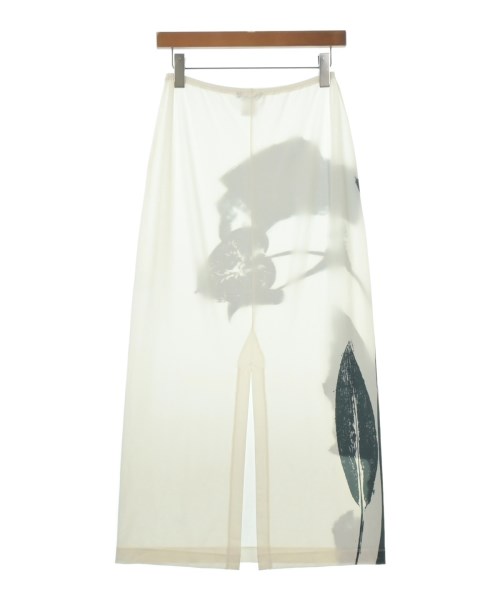 ISSEY MIYAKE（イッセイミヤケ）ロング・マキシ丈スカート 白 サイズ:2(M位) レディース/2200712245104