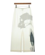 ISSEY MIYAKE（イッセイミヤケ）ロング・マキシ丈スカート 白 サイズ:2(M位) レディース/2200712245104