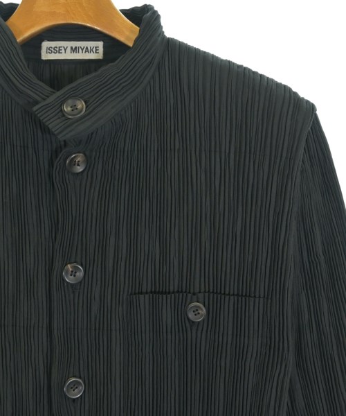 ISSEY MIYAKE（イッセイミヤケ）カジュアルジャケット 黒 サイズ:M メンズ/2200715248010