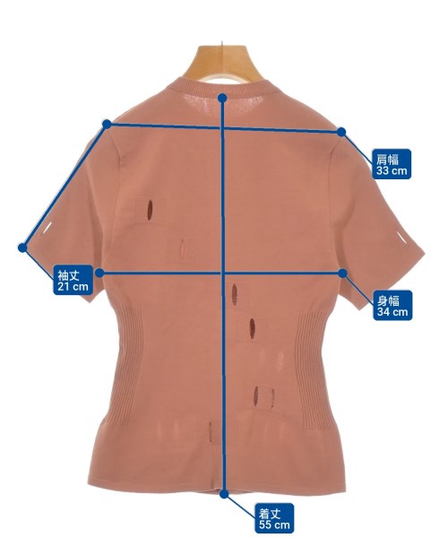 ISSEY MIYAKE（イッセイミヤケ）ニット・セーター ピンク サイズ:2(M位) レディース/2200716332053
