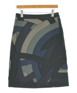 ISSEY MIYAKE（イッセイミヤケ）ひざ丈スカート 黒 サイズ:2(M位) レディース/2200716332060