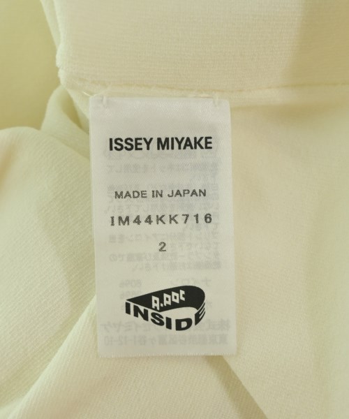 ISSEY MIYAKE（イッセイミヤケ）Tシャツ・カットソー 白 サイズ:2(M位) レディース/2200716453116
