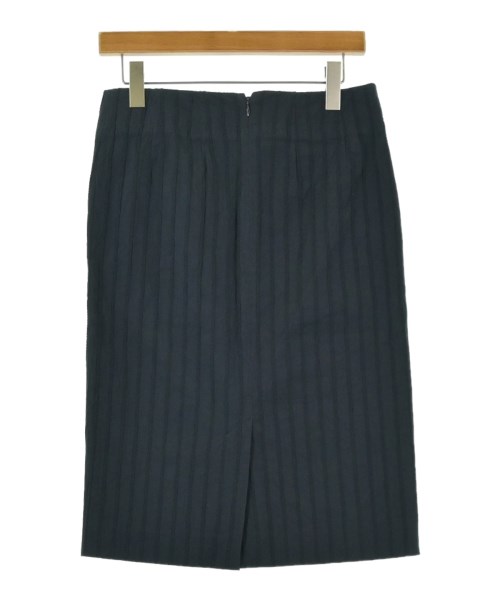 ISSEY MIYAKE（イッセイミヤケ）ひざ丈スカート 紺 サイズ:2(M位) レディース/2200718172244