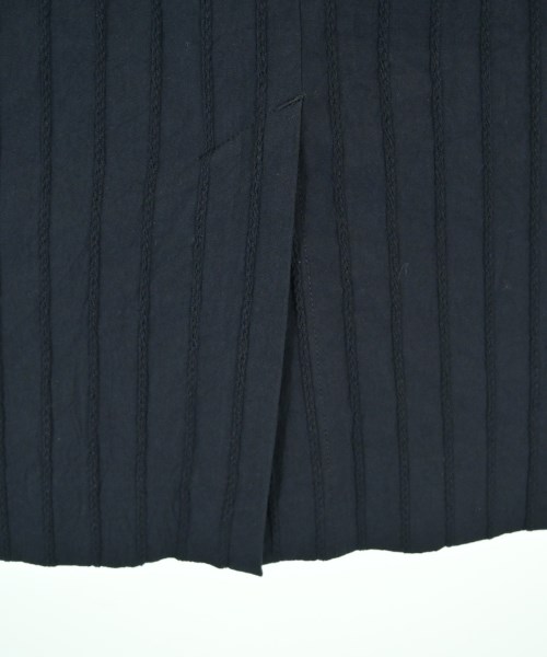 ISSEY MIYAKE（イッセイミヤケ）ひざ丈スカート 紺 サイズ:2(M位) レディース/2200718172244