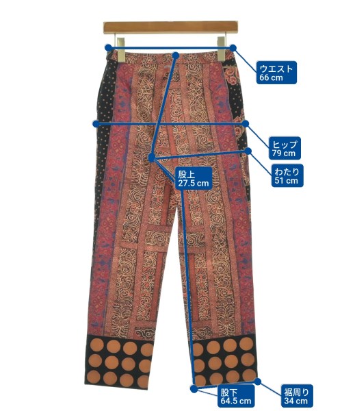 ISSEY MIYAKE（イッセイミヤケ）クロップドパンツ 黒 サイズ:1(S位) レディース/2200645773040